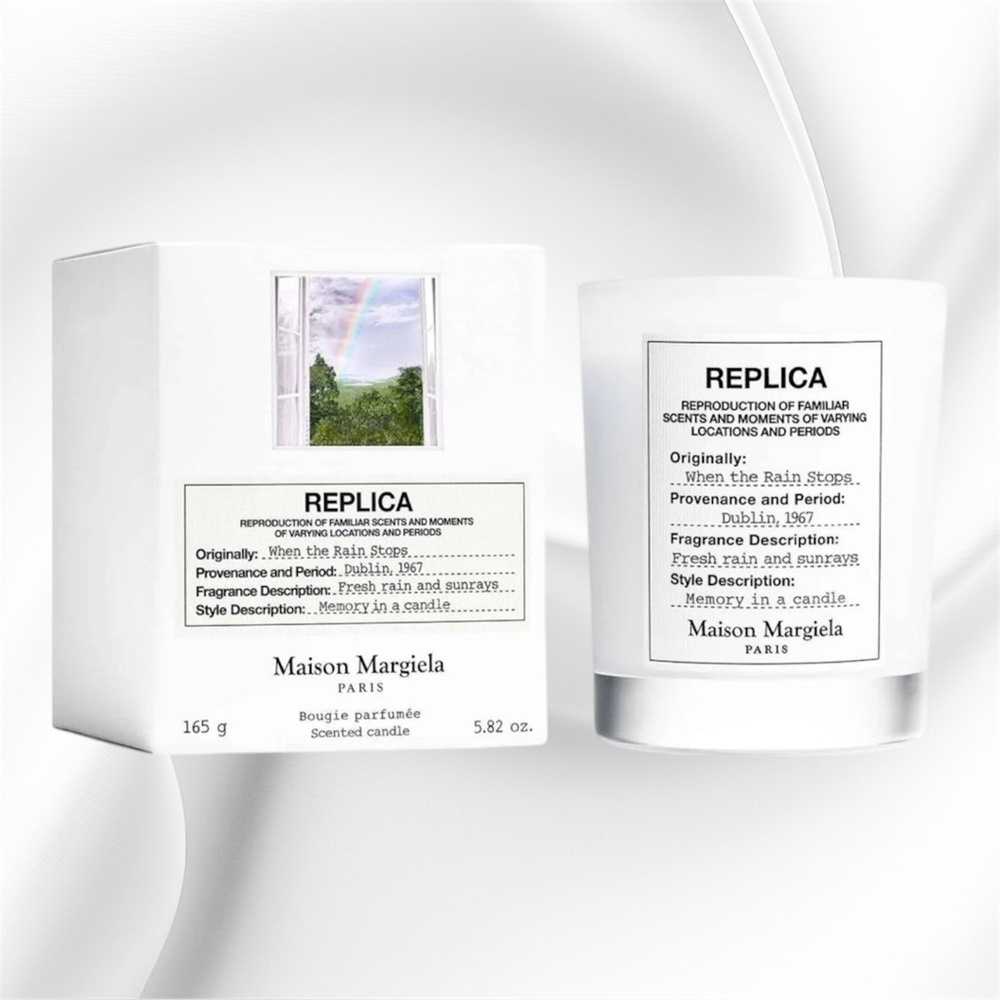 Maison Margiela Paris Replica When The Rain Stops Scented Candle